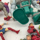 Used Mixed LOT 10 lbs Random Action Figures Marvel DC Batman Fashion Dolls - Warehouse Toys