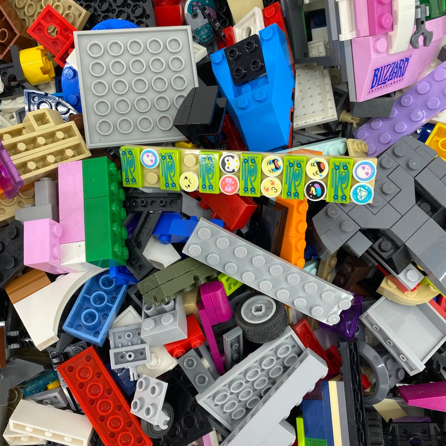 Used Mixed LOT 12 lbs Assorted Random LEGO & Other Bricks Building Kit Toy Sets - Warehouse Toys