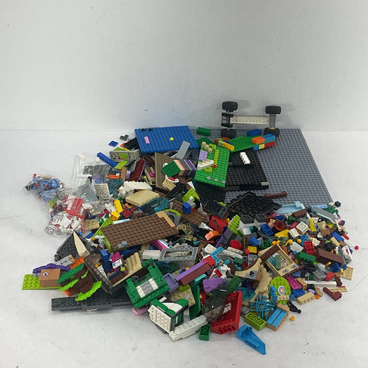 Used Mixed LOT 15 lbs Assorted Random LEGO & Other Bricks Building Kit Toy Sets - Warehouse Toys