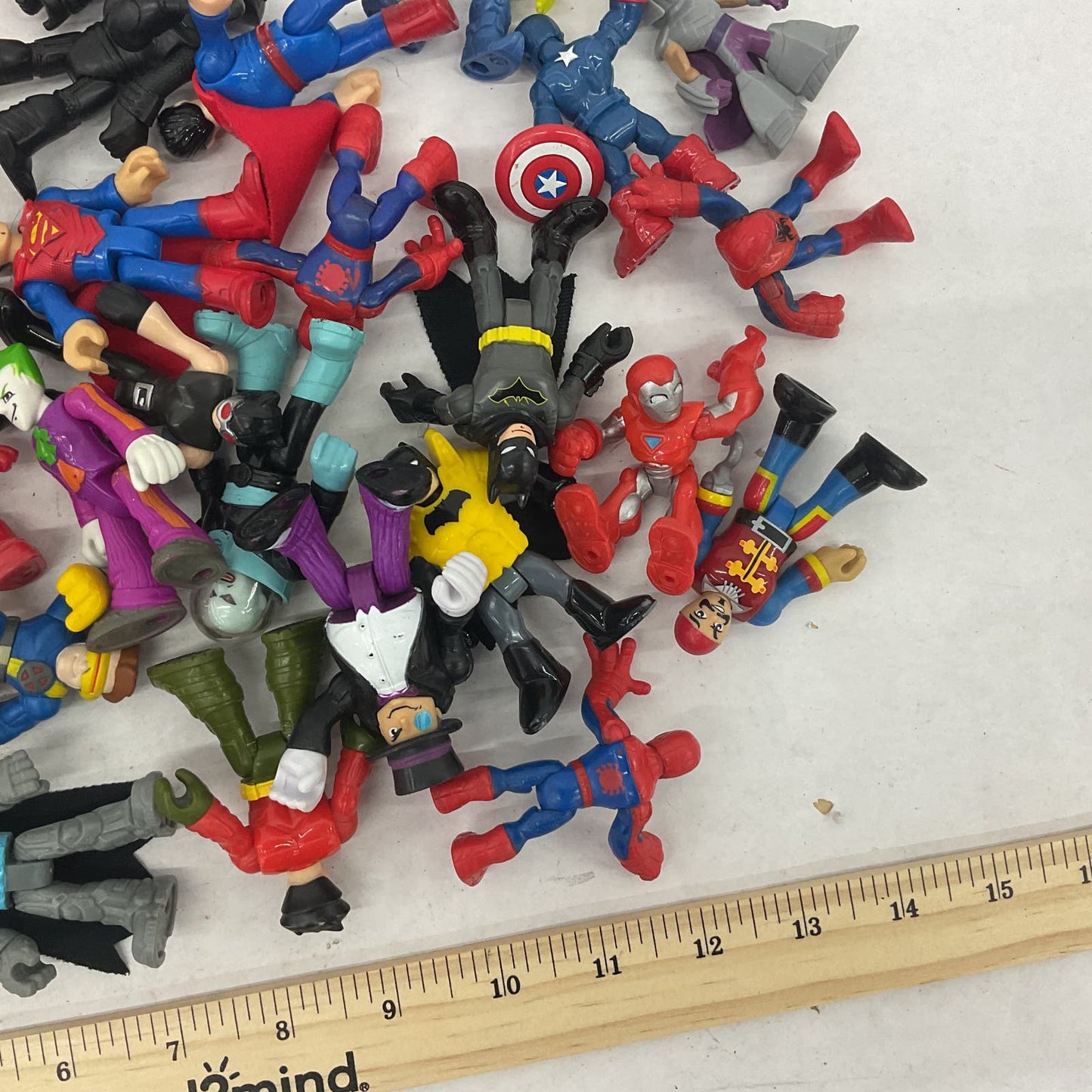 Used Mixed LOT 3 lbs Fisher Price Imaginext DC Marvel Action Figures Toys - Warehouse Toys