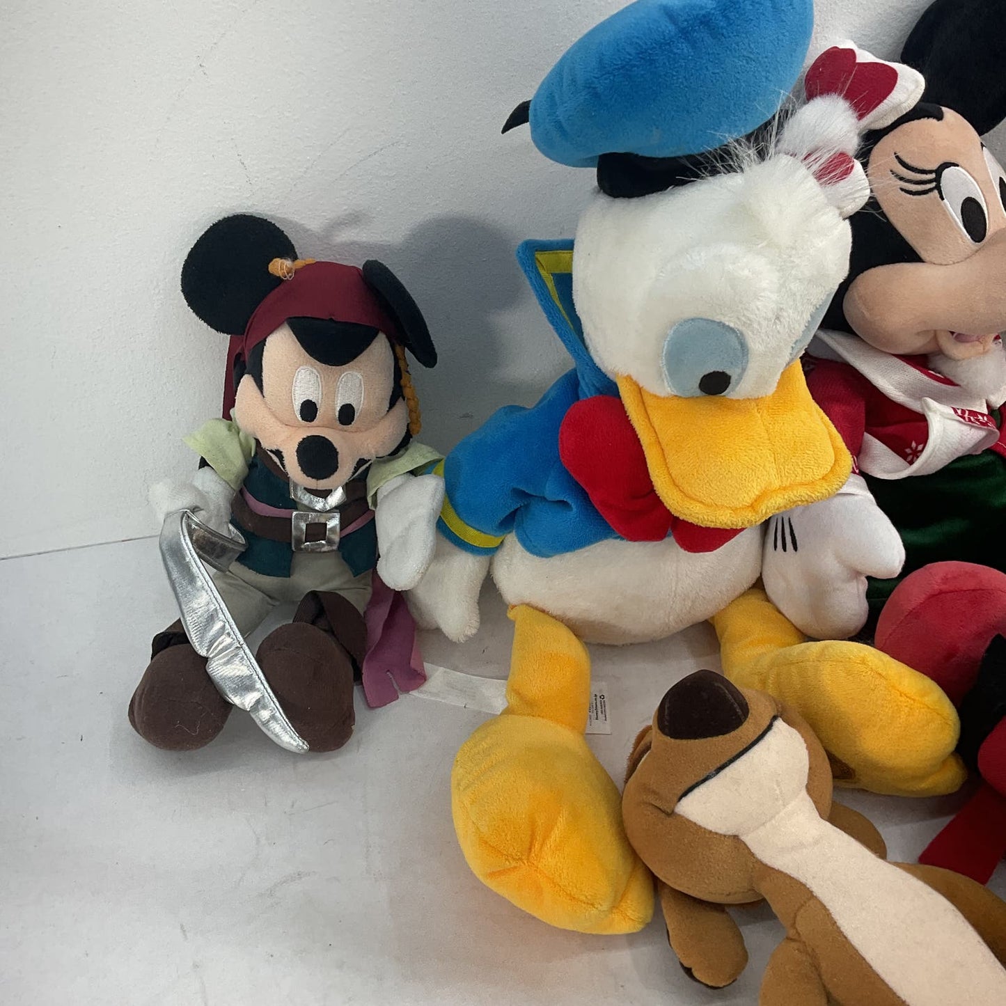 Used Mixed LOT Disney Character Plush Dolls Timon Donald Jessie Pluto Toys - Warehouse Toys