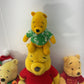 Used Mixed LOT Disney Winnie the Pooh Character Plush Bears Tigger Xmas - Warehouse Toys