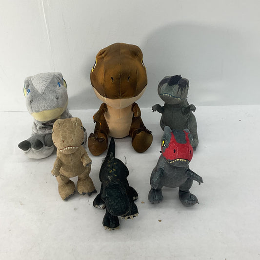 Used Mixed LOT Jurassic Park World Dinosaur T - Rex Plush Dolls Toys Characters - Warehouse Toys