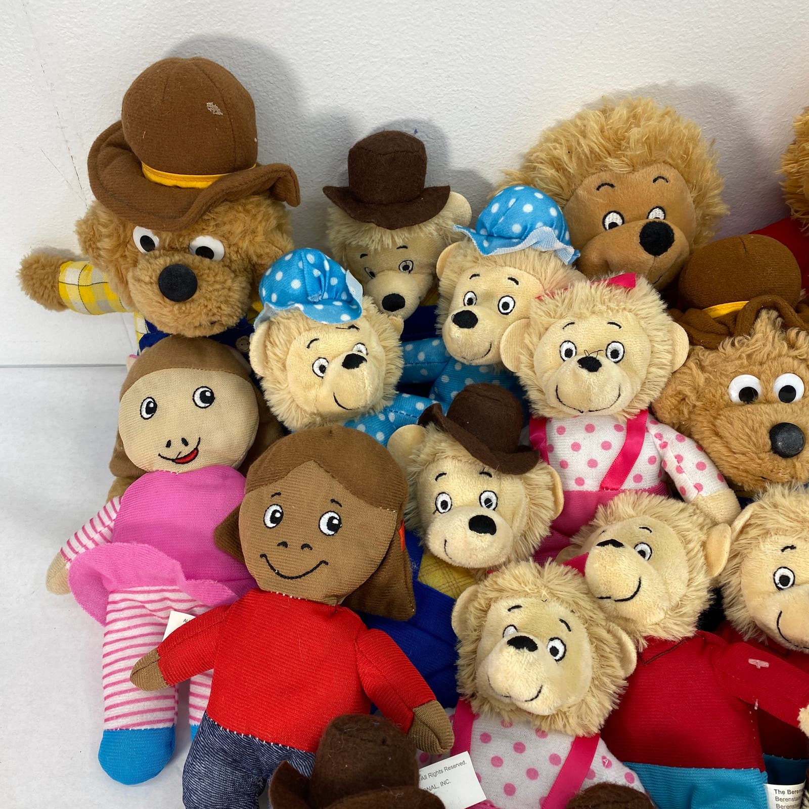 Used Mixed LOT Kohls Cares Berenstain Bears Mama Papa Bear Plush Dolls Arthur - Warehouse Toys