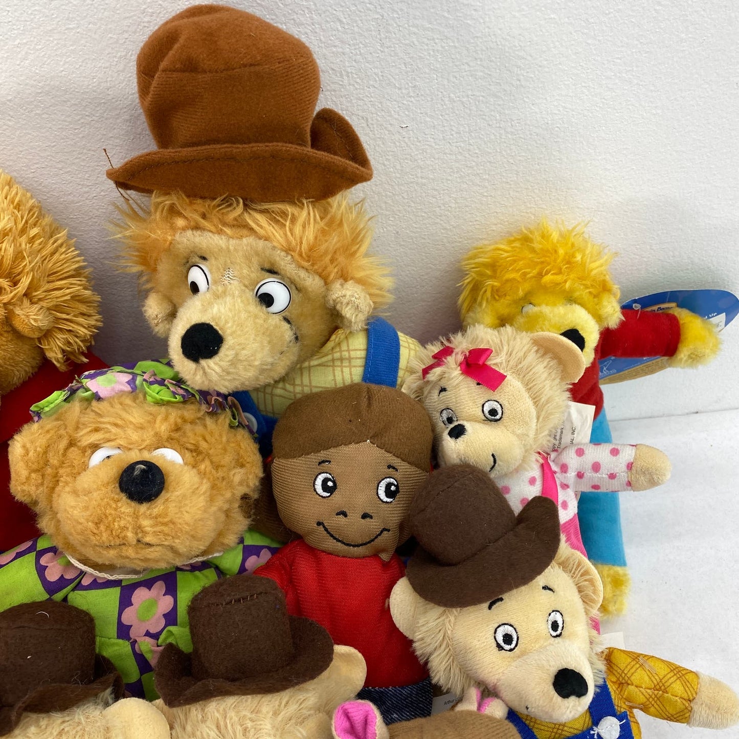 Used Mixed LOT Kohls Cares Berenstain Bears Mama Papa Bear Plush Dolls Arthur - Warehouse Toys