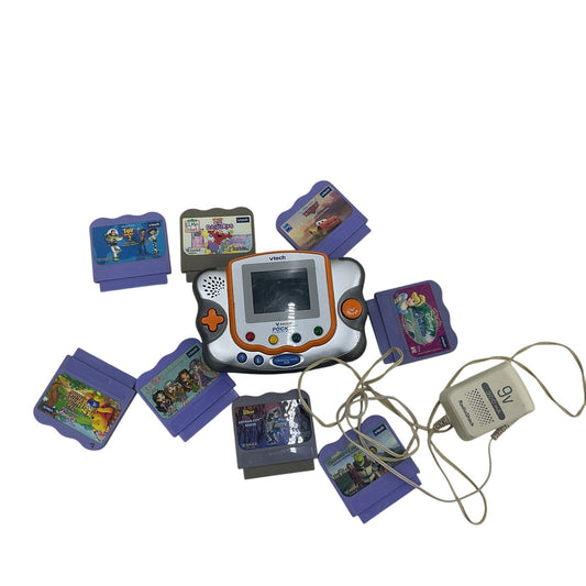 V - Tech V - Smile Pocket Handheld Learning System for Children w/ Games UNTESTED - Warehouse Toys