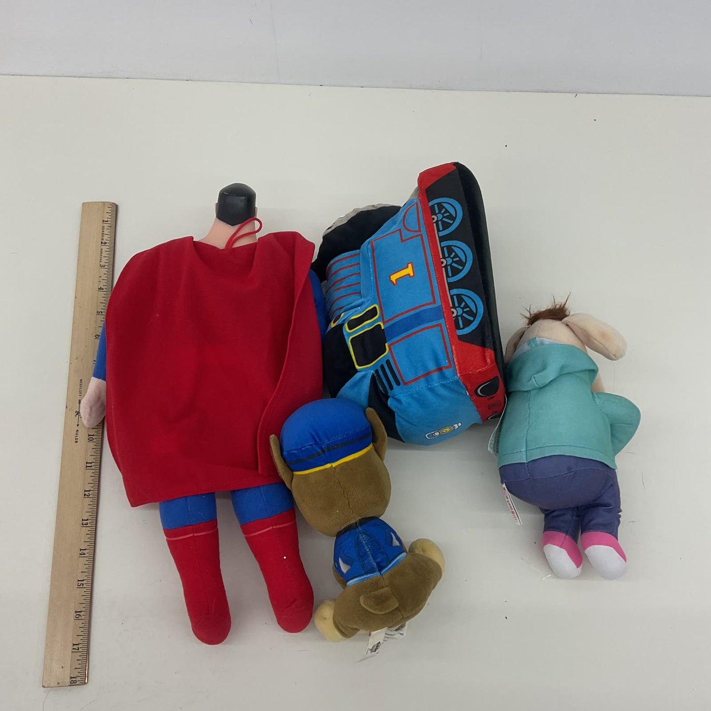 Various Mixed LOT Superman Thomas the Tank Engine Paw Patrol Plush Dolls - Warehouse Toys