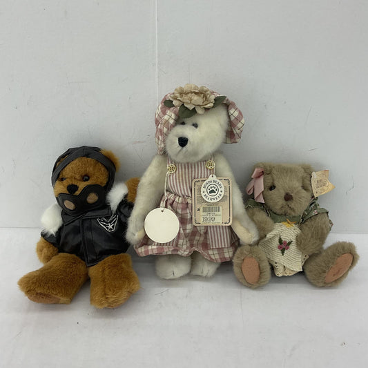 Various Teddy Bear Lot Boyds Collection Russ Brown Stuffed Animal Toy - Warehouse Toys