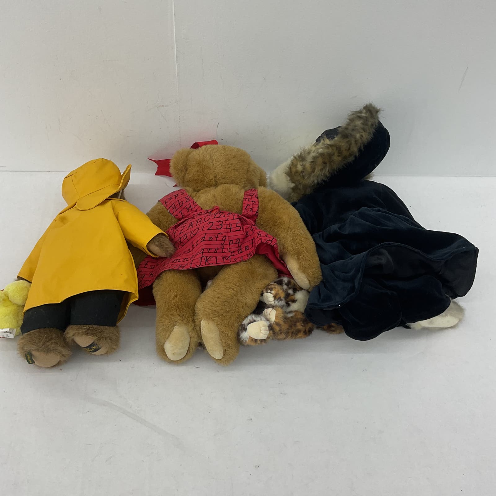 Various Teddy Bear Toy Lot Boyds Collection Brown Stuffed Animal Bears 90s - Warehouse Toys