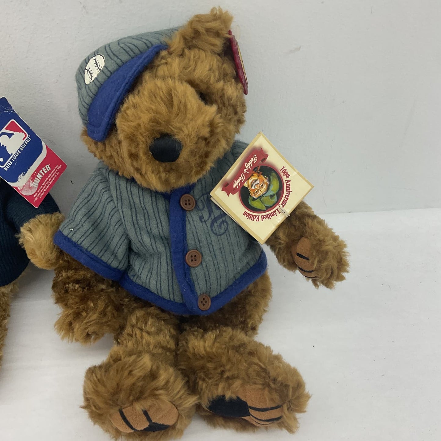 Various Vintage Teddy Bear Lot Dandee Brown Stuffed Animal Baseball - Warehouse Toys