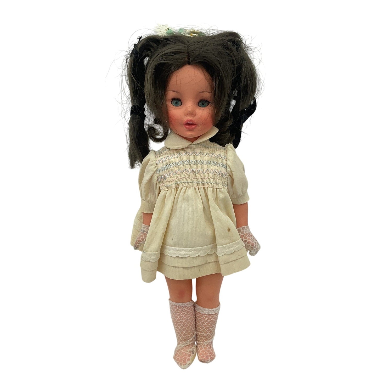 Vintage 1960s Furga Italy Fashion Play Doll Preowned Brunette Caucasian Girl - Warehouse Toys