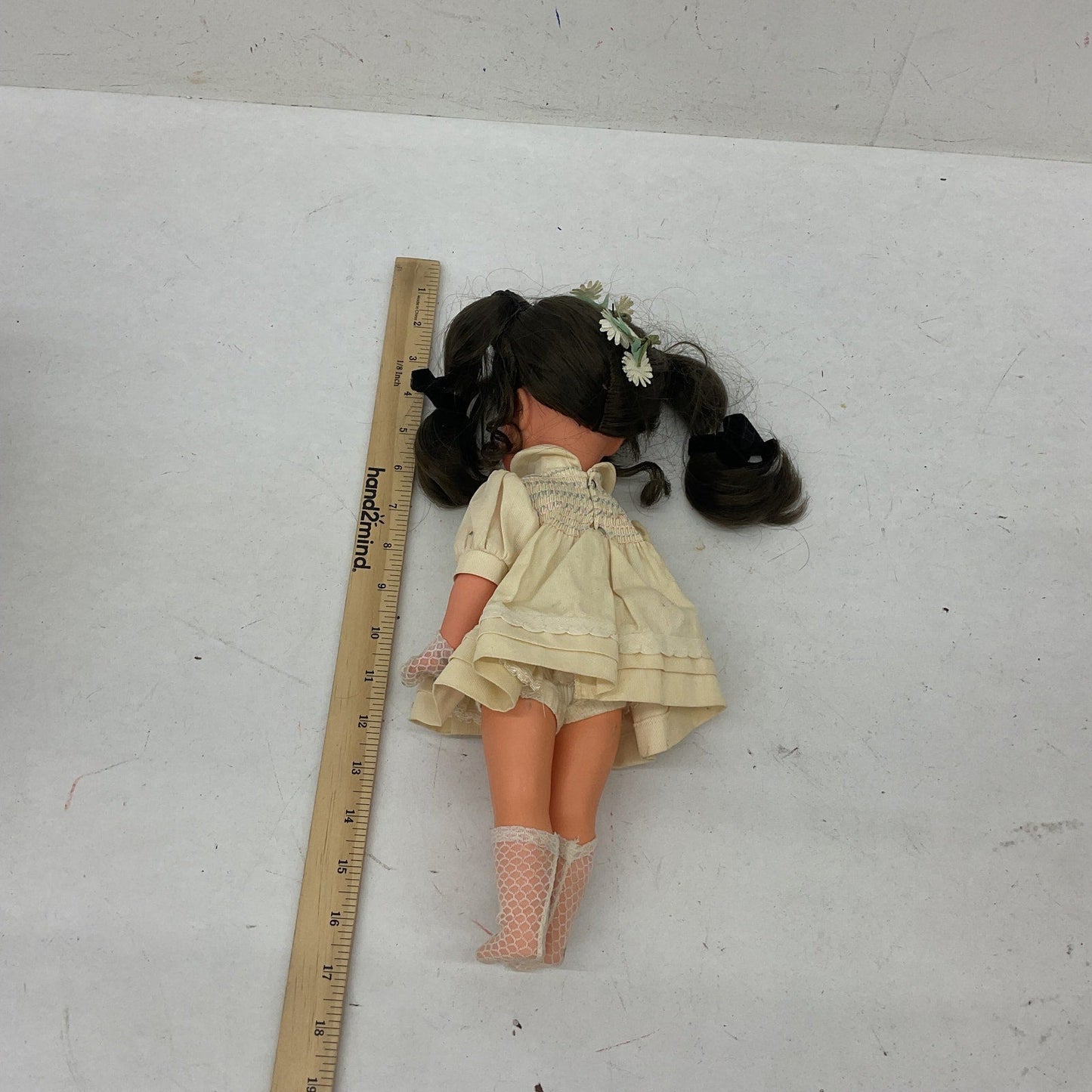 Vintage 1960s Furga Italy Fashion Play Doll Preowned Brunette Caucasian Girl - Warehouse Toys