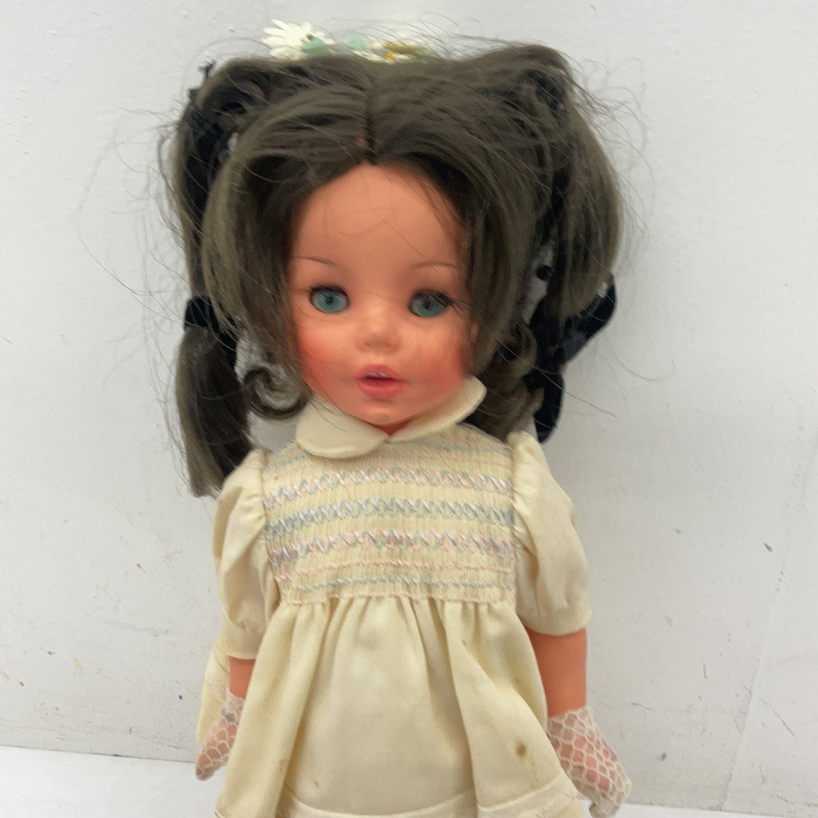 Vintage 1960s Furga Italy Fashion Play Doll Preowned Brunette Caucasian Girl - Warehouse Toys