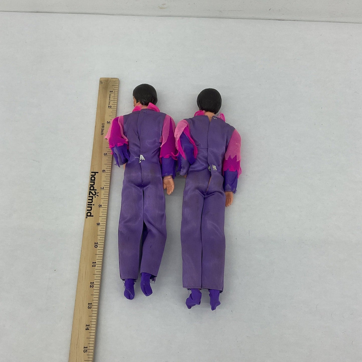 Vintage 1970s Mattel Barbie Donny Osmond in Purple Outfit Preowned Dolls LOT 2 - Warehouse Toys