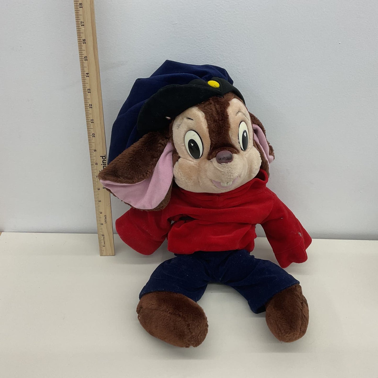 Vintage 1980s Caltoy An American Tail Fievel Mouse Plush Doll Toy Stuffed - Warehouse Toys