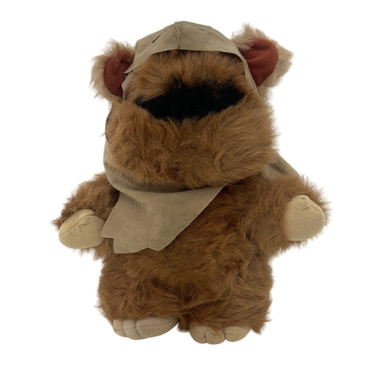 Vintage 1980s Kenner Star Wars Wicket the Ewok Brown Teddy Bear Plush Doll 80s - Warehouse Toys