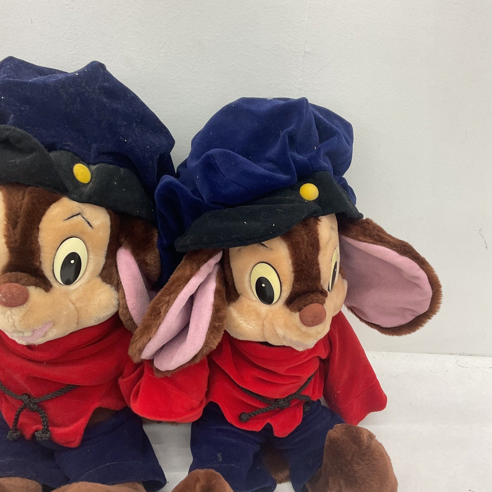 Vintage 1980s LOT 3 Don Bluth An American Tail Fievel Mousekewitz Plush Dolls - Warehouse Toys