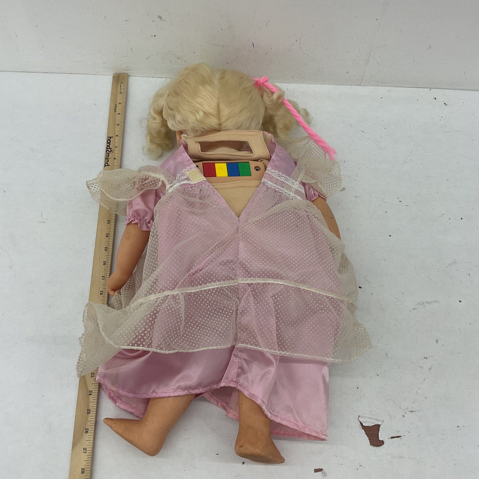 Vintage 1980s Talking Cricket Interactive Play Doll SOLD AS IS UNTESTED - Warehouse Toys