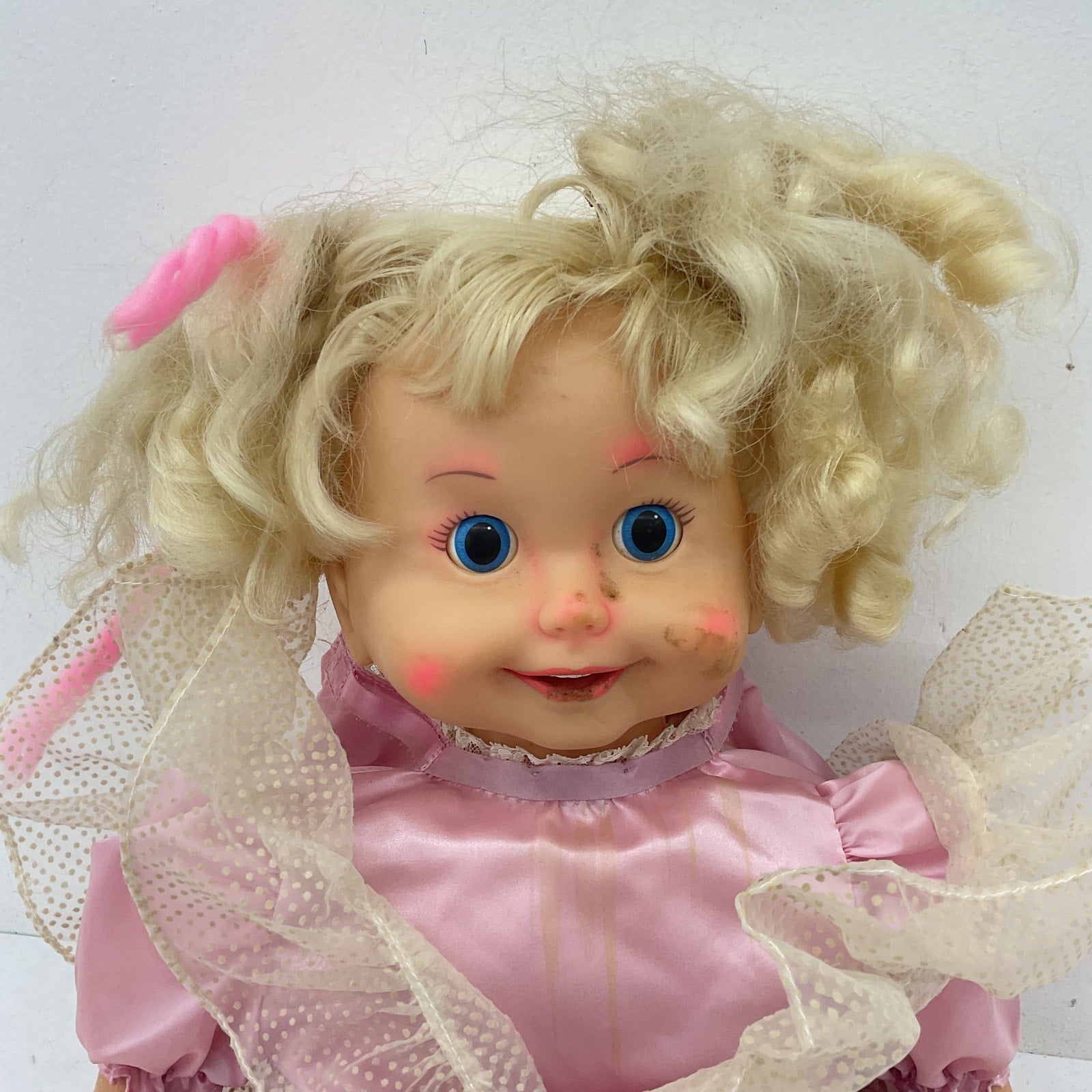 Vintage 1980s Talking Cricket Interactive Play Doll SOLD AS IS UNTESTED - Warehouse Toys