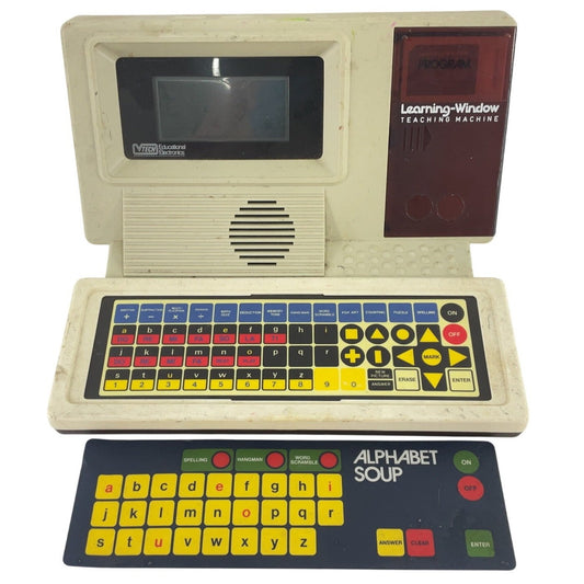 Vintage 1980s V - Tech Learning Window Teaching Interactive Toy Pre - Owned - Warehouse Toys