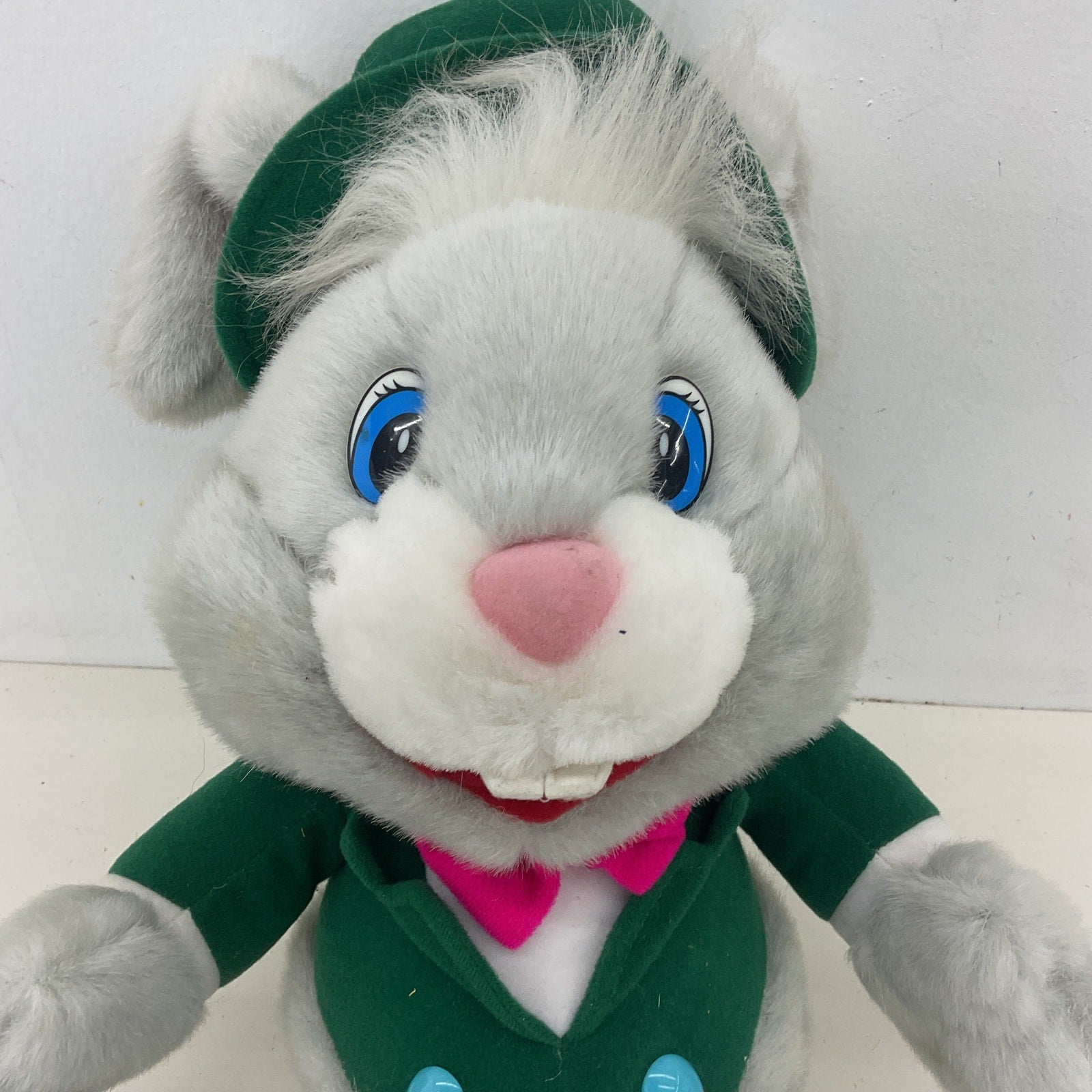 Vintage 1986 K - Mart Easter Peter Rabbit Cottontail Bunny Plush Doll Stuffed Toy - Warehouse Toys