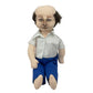 Vintage 1986 Preowned People Of Every Stripe Bald Man Artist Doll in Glasses - Warehouse Toys
