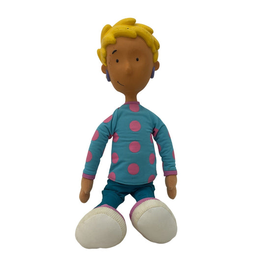 Vintage 1990s Doug Patty Mayonnaise Soft Body Nickelodeon Character Doll RARE! - Warehouse Toys