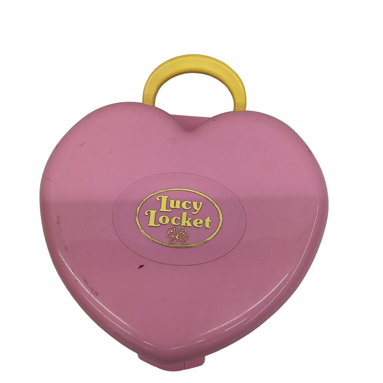 Vintage 1994 Polly Pocket Lucy Locket Carry Play Dream House Preowned 90s - Warehouse Toys