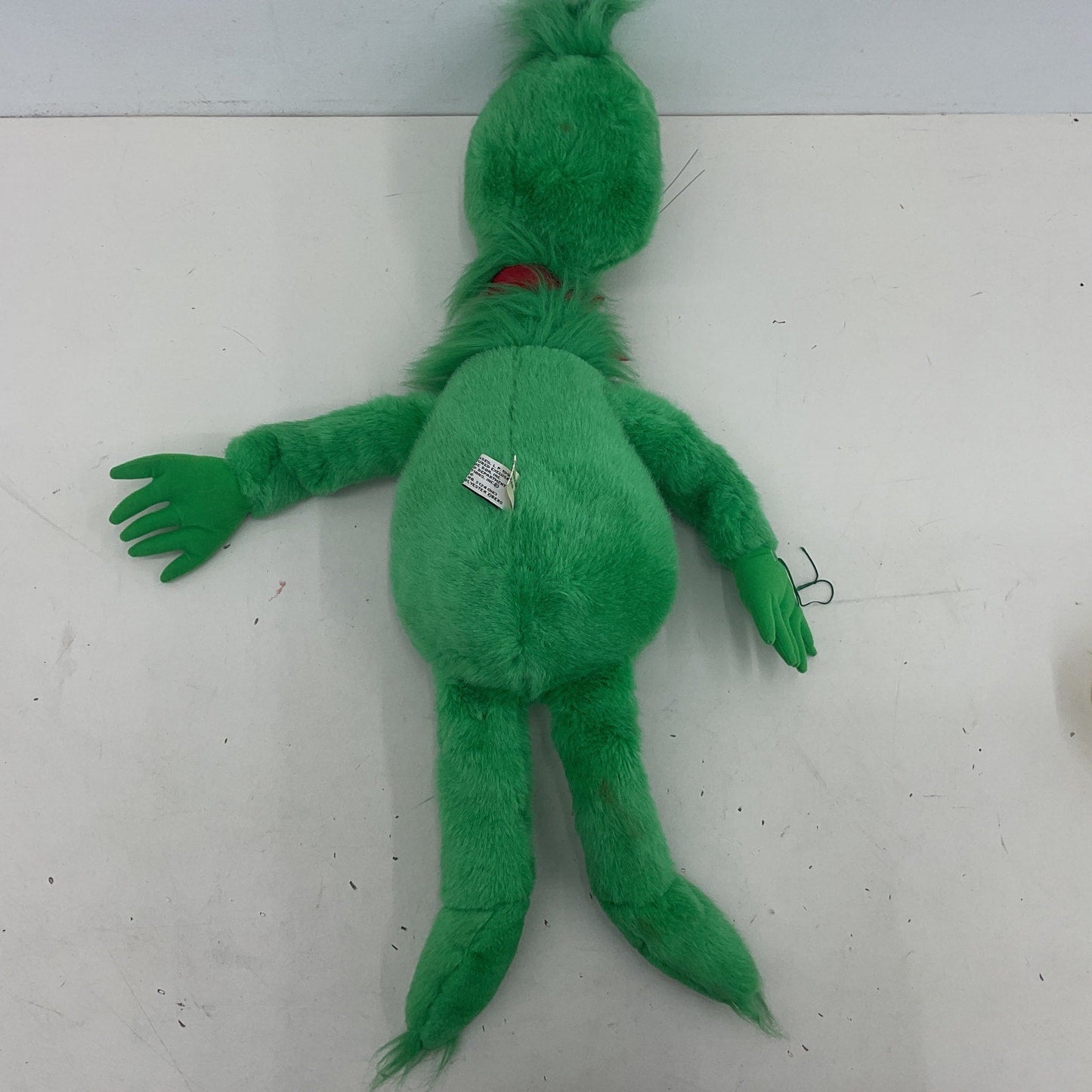 Vintage 1997 LOT 2 Macy's Green Large Grinch Who Stole Xmas Dr. Seuss Plush Toys - Warehouse Toys