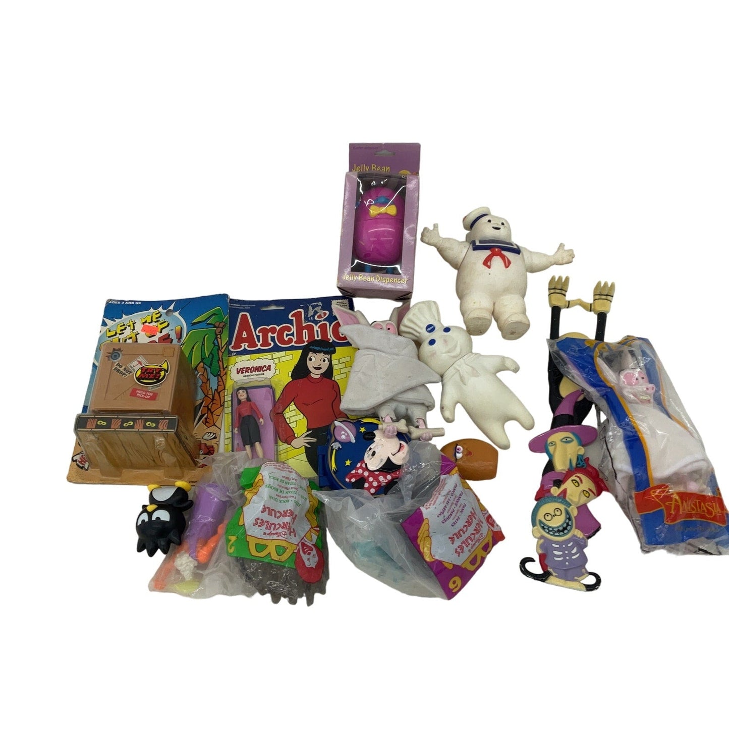 Vintage 3+ lbs LOT Random Retro & Vintage Happy Meal Stay Puft Doughboy Archies - Warehouse Toys