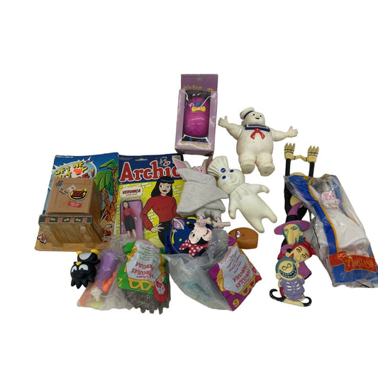 Vintage 3+ lbs LOT Random Retro & Vintage Happy Meal Stay Puft Doughboy Archies - Warehouse Toys