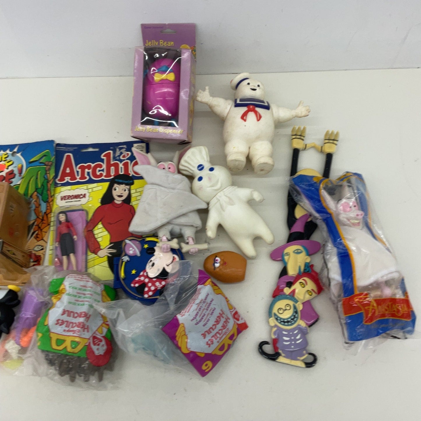 Vintage 3+ lbs LOT Random Retro & Vintage Happy Meal Stay Puft Doughboy Archies - Warehouse Toys