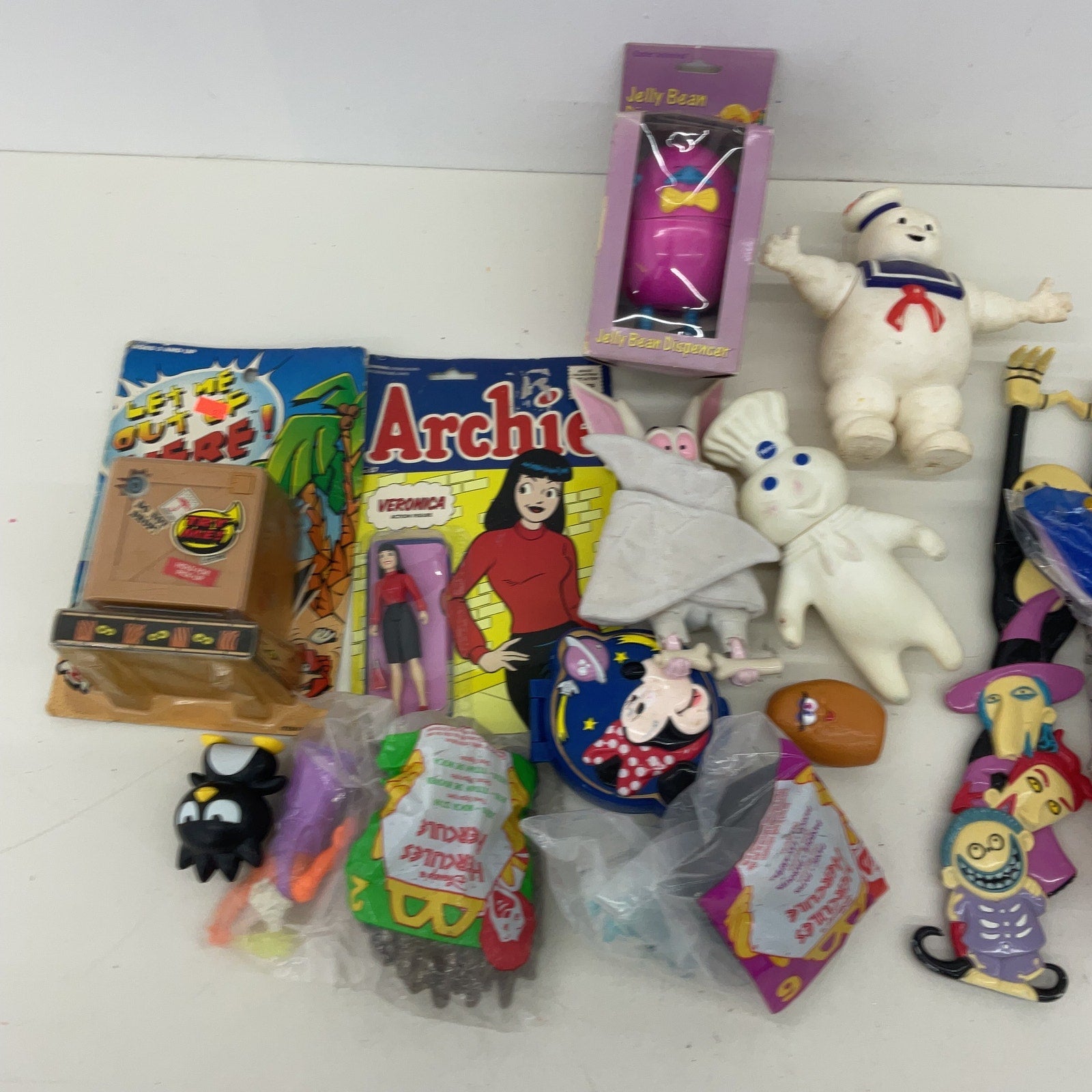 Vintage 3+ lbs LOT Random Retro & Vintage Happy Meal Stay Puft Doughboy Archies - Warehouse Toys