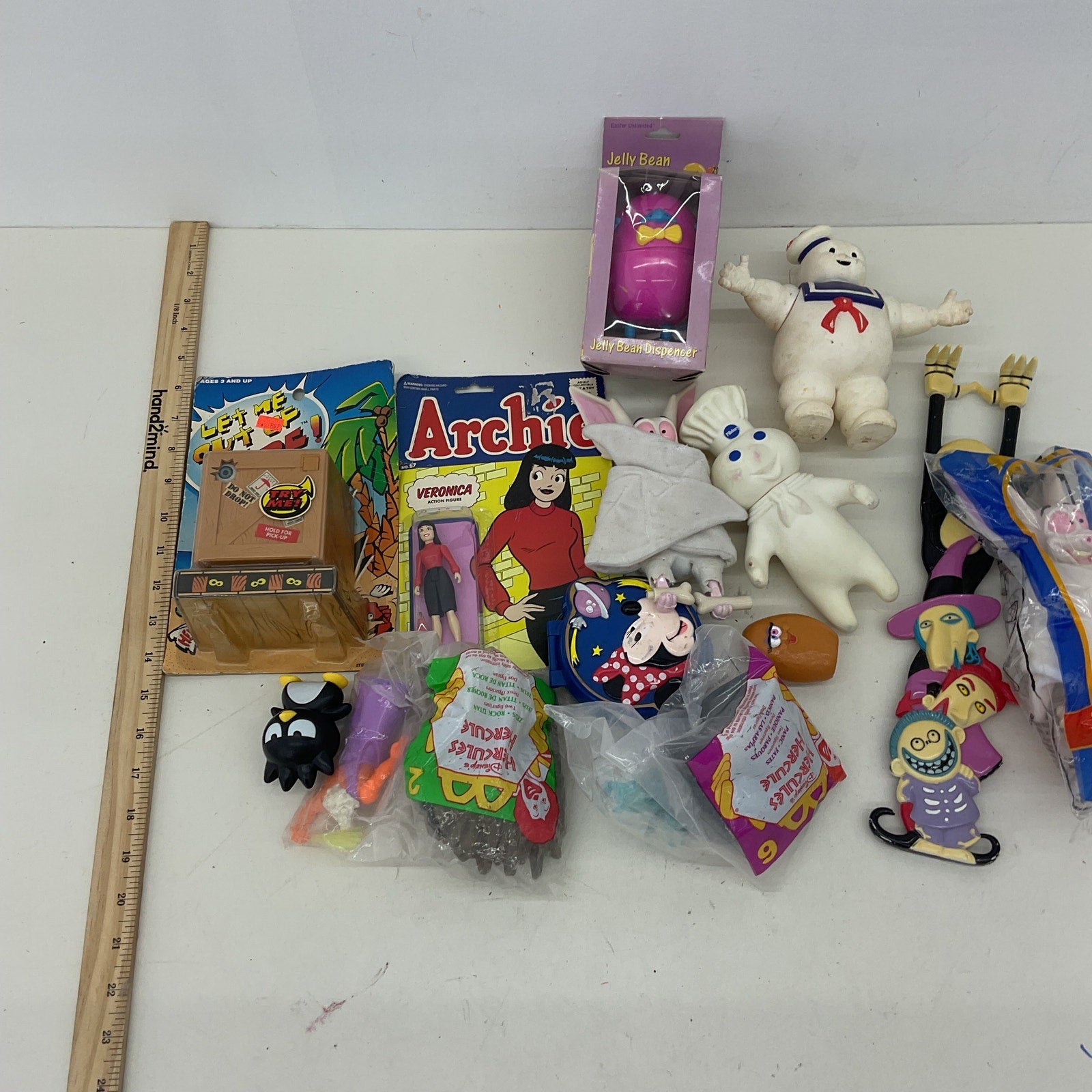 Vintage 3+ lbs LOT Random Retro & Vintage Happy Meal Stay Puft Doughboy Archies - Warehouse Toys