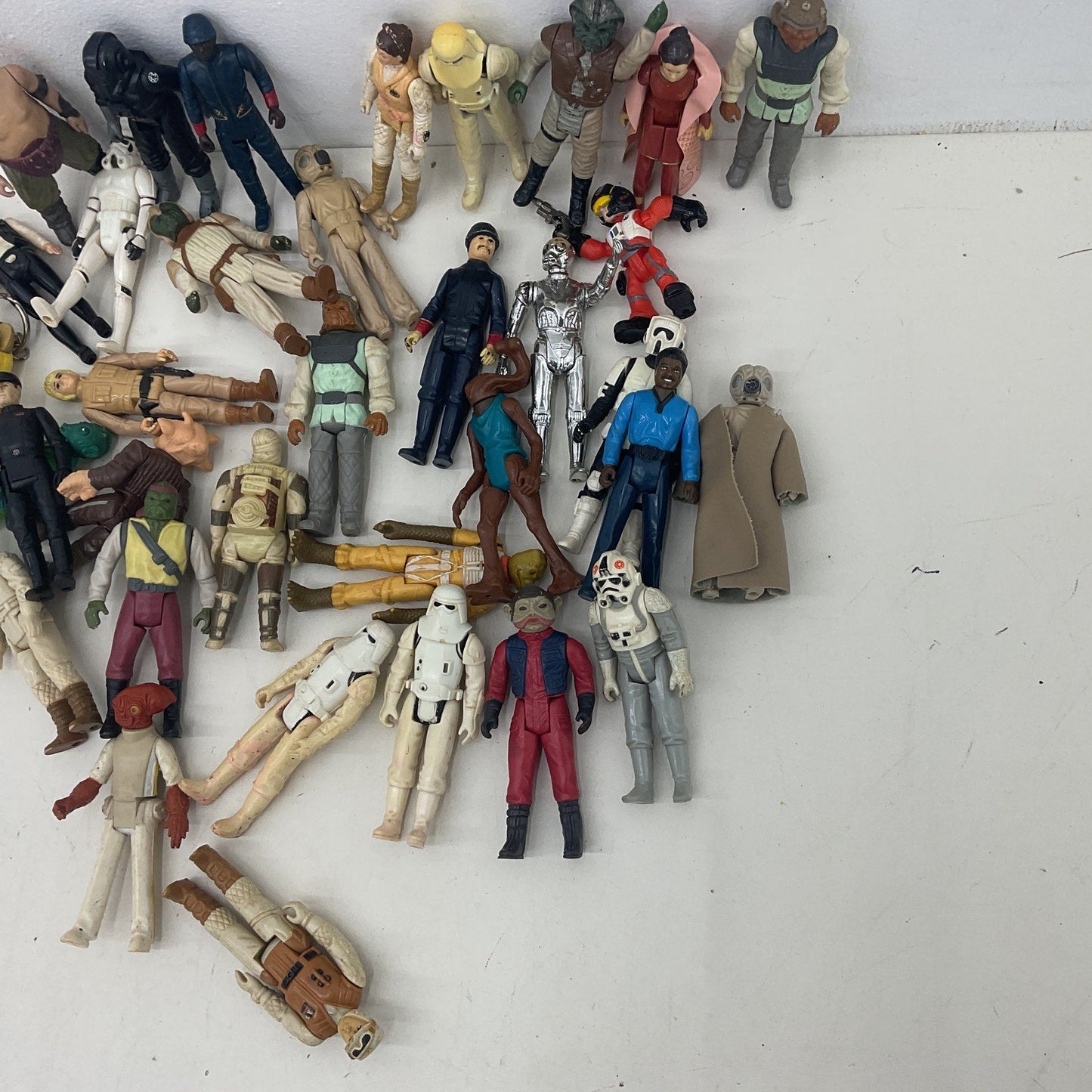 Vintage 70s 80s Preowned LOT Star Wars Action Figures Toys Preowned LOT - Warehouse Toys