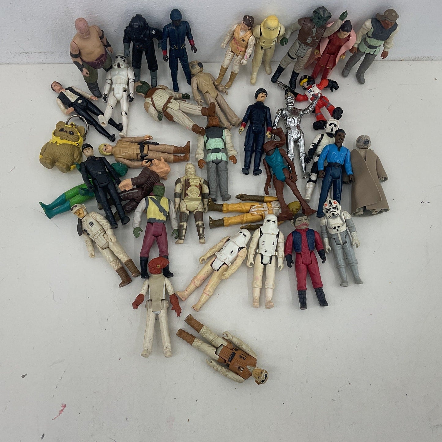 Vintage 70s 80s Preowned LOT Star Wars Action Figures Toys Preowned LOT - Warehouse Toys