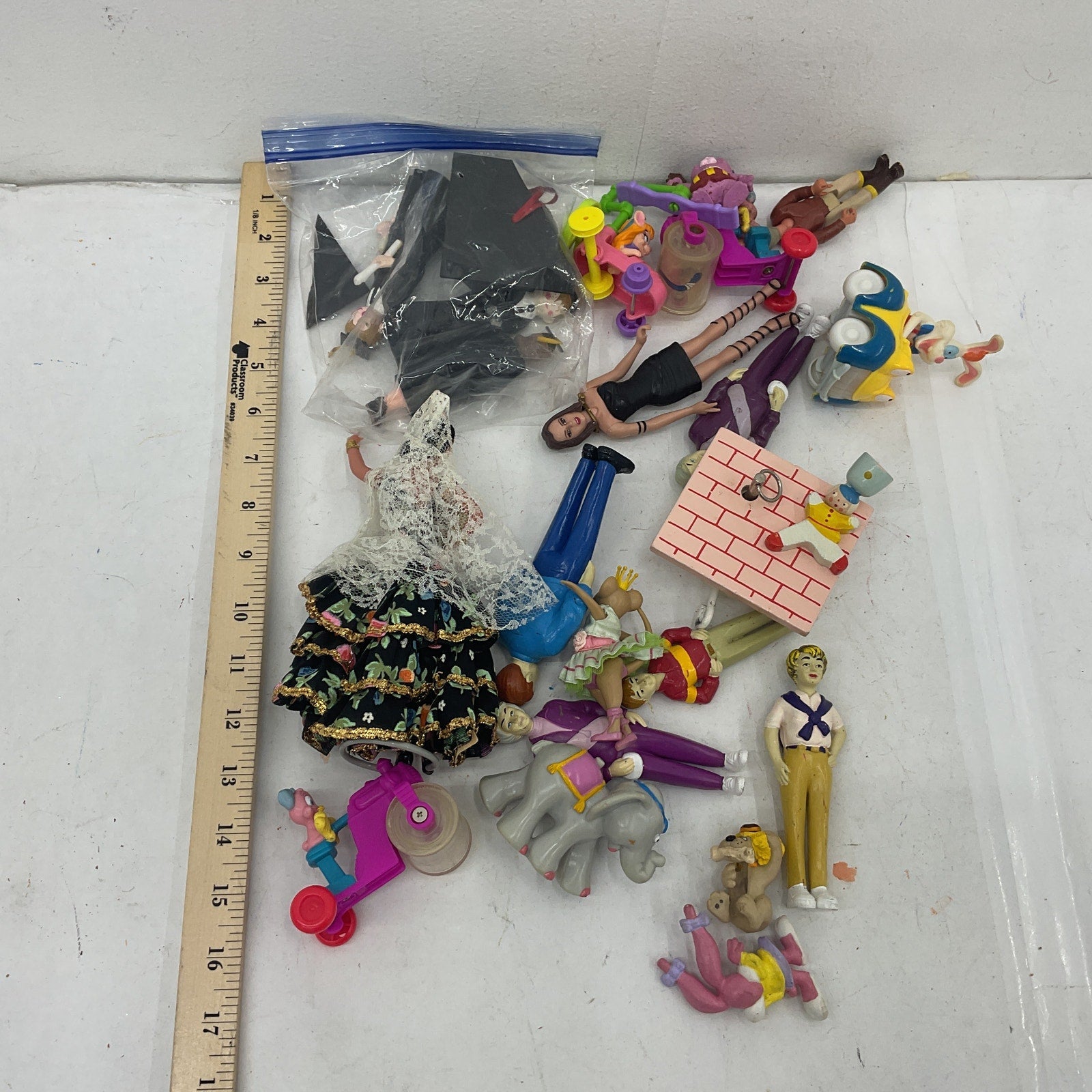 Vintage 80s 90s Mini Toy Figures Disney Roger Rabbit Tiny Toons Rescue Rangers - Warehouse Toys