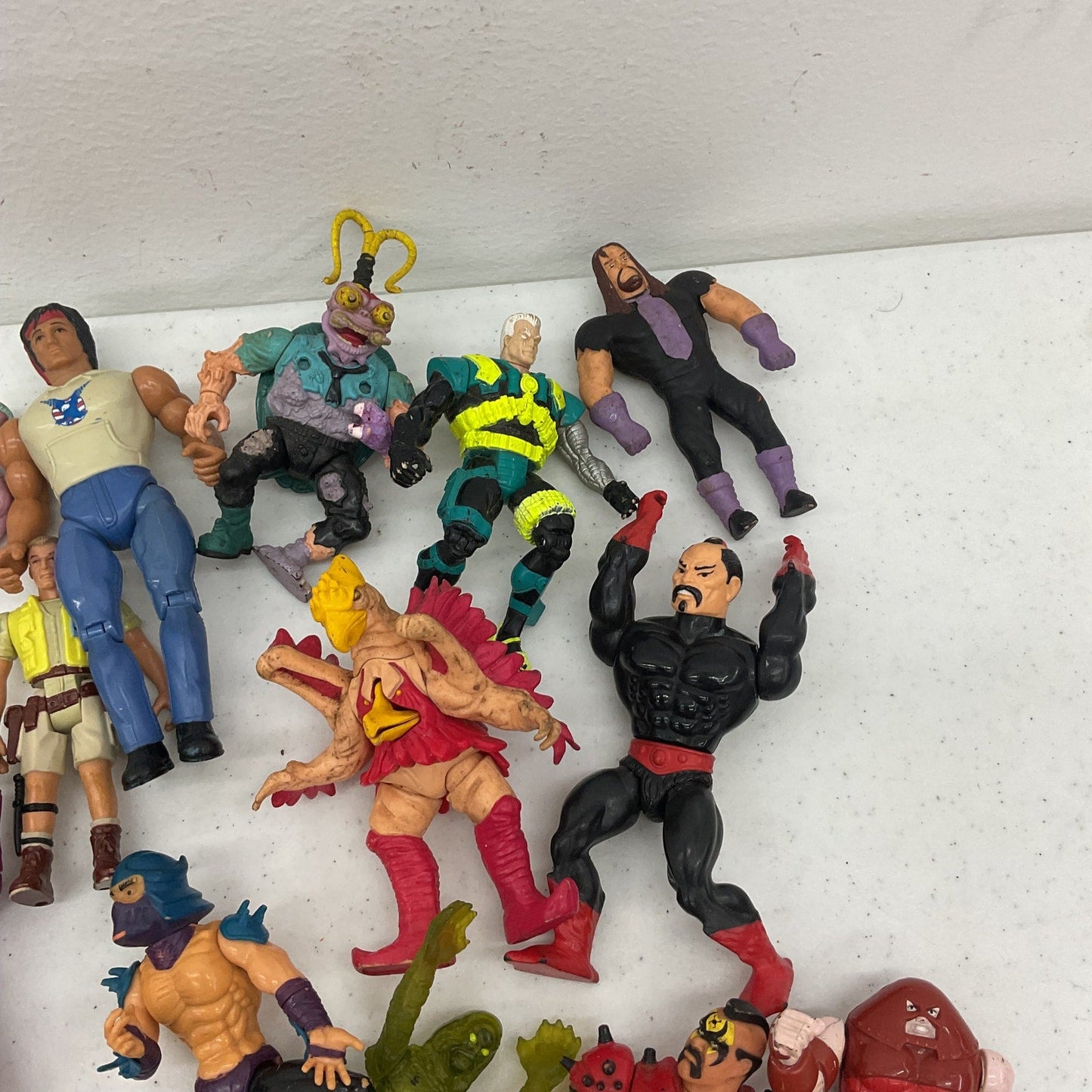 Vintage 90s Action Figures X - Men TMNT Power Rangers Rambo Universal Monster - Warehouse Toys