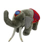 Vintage Barnum & Bailey Large Gray Circus Performing Elephant Plush Doll Stuffed - Warehouse Toys