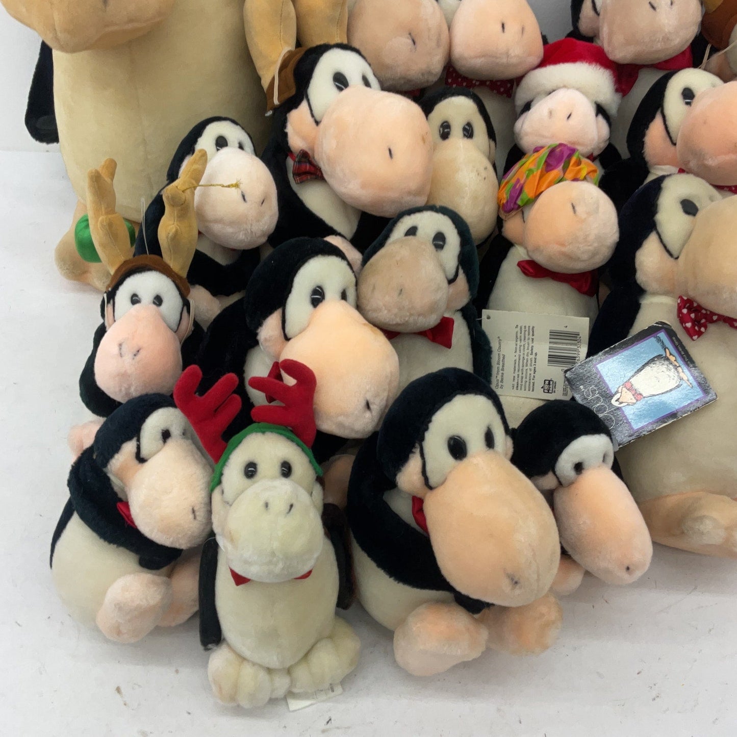 Vintage Dakin Bloom County Comic 13 lbs Opus Penguin Character Plush Doll LOT - Warehouse Toys