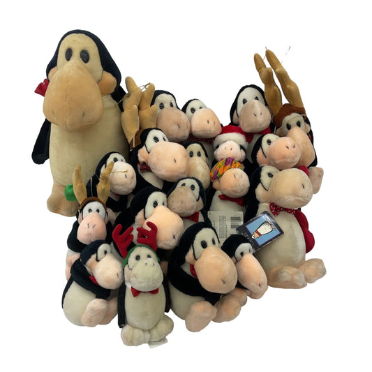 Vintage Dakin Bloom County Comic 13 lbs Opus Penguin Character Plush Doll LOT - Warehouse Toys