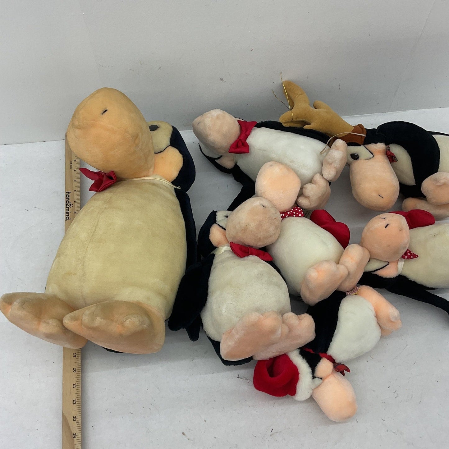 Vintage Dakin Bloom County Comic 13 lbs Opus Penguin Character Plush Doll LOT - Warehouse Toys