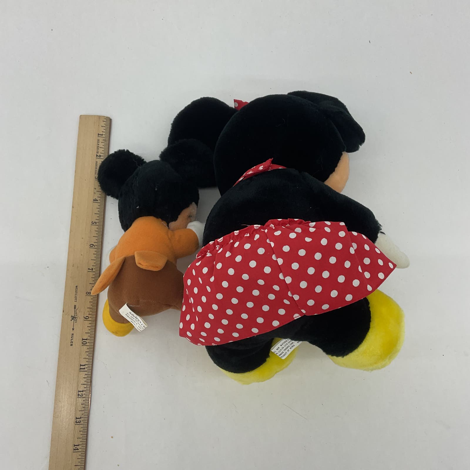 Vintage Disney Classic Mickey & Minnie Mouse Plush Dolls Toys Stuffed Animals - Warehouse Toys