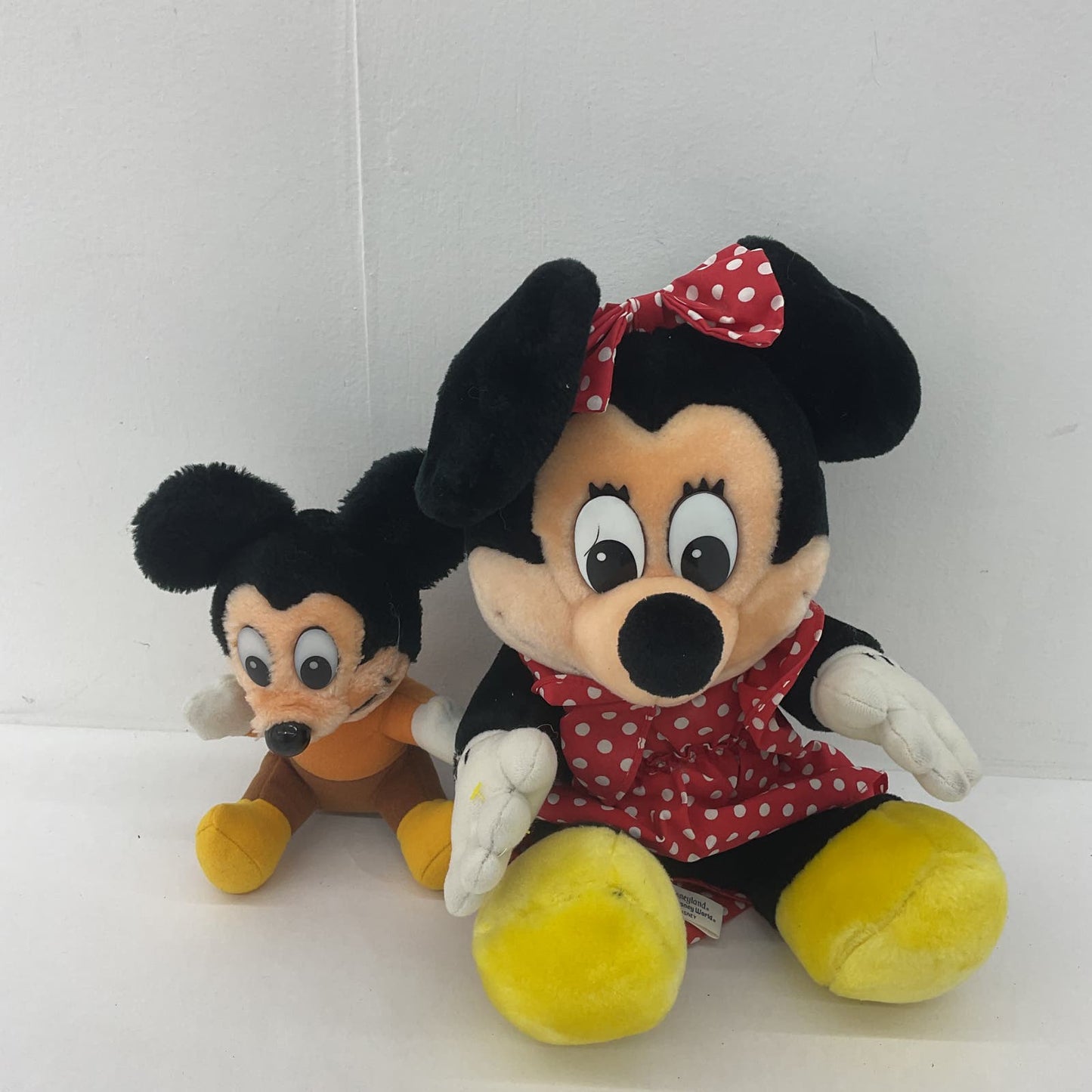 Vintage Disney Classic Mickey & Minnie Mouse Plush Dolls Toys Stuffed Animals - Warehouse Toys