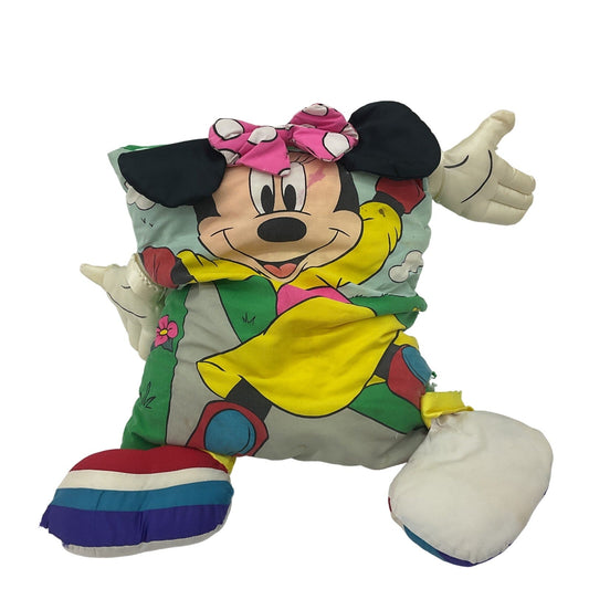 Vintage Disney Preowned Minnie Mouse Pillow People Plush Doll Sold As Is - Warehouse Toys