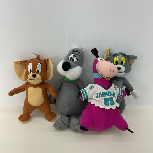 Vintage Hanna Barbera Tom & Jerry Character Plush LOT Dino Astro Jetsons Dog - Warehouse Toys