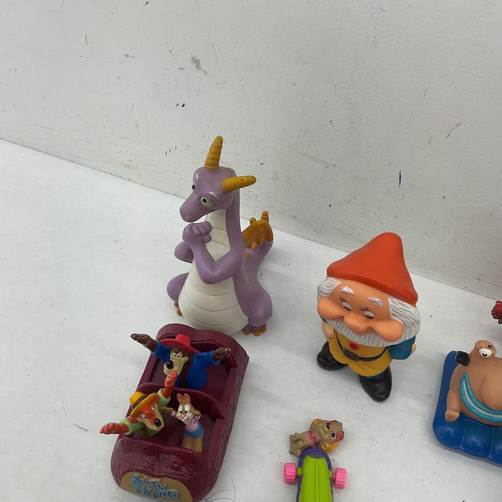 Vintage Happy Meal Toy Figures Novelty Dolls Disney Figment Dragon Preowned - Warehouse Toys