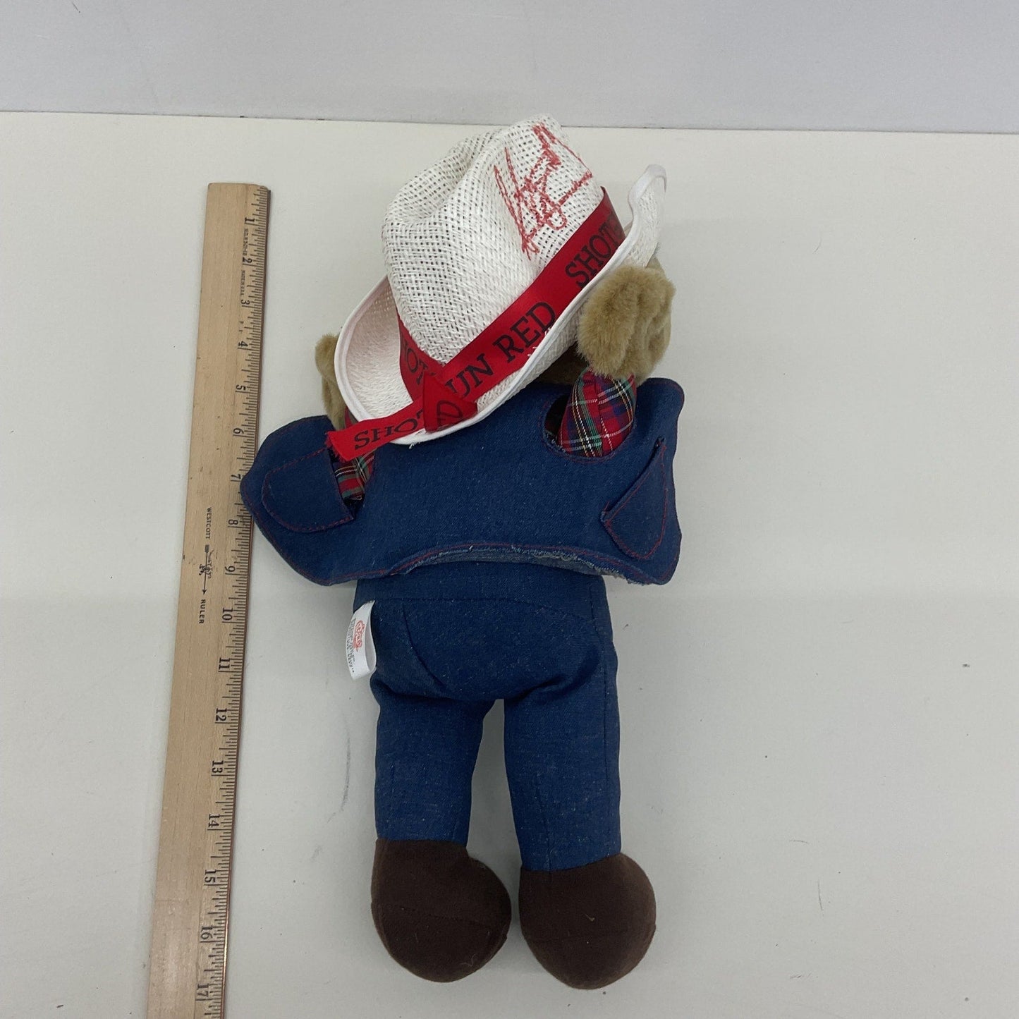 Vintage Heehaw Shotgun Red Cowboy Redneck Plush Character Doll - Warehouse Toys