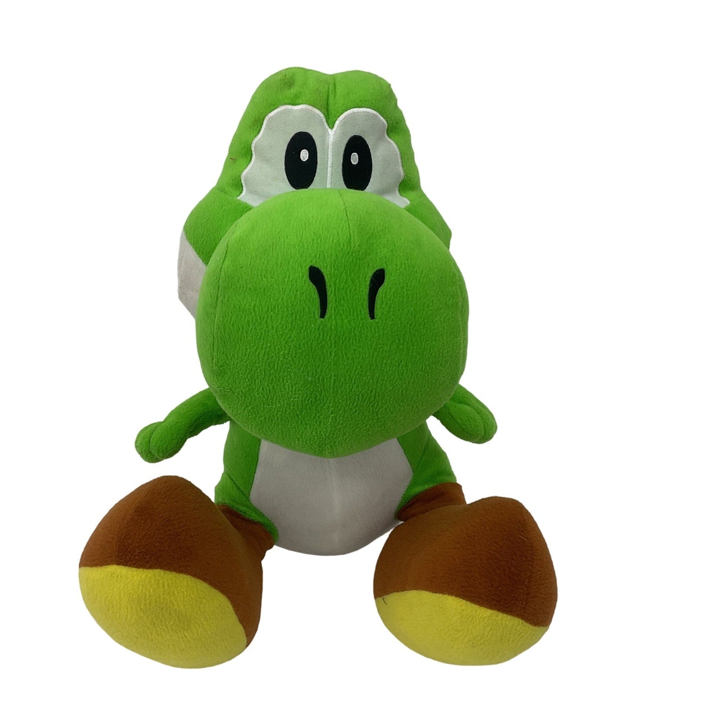 Vintage Japanese Nintendo Large Green Super Mario Yoshi Plush Doll Stuffed - Warehouse Toys