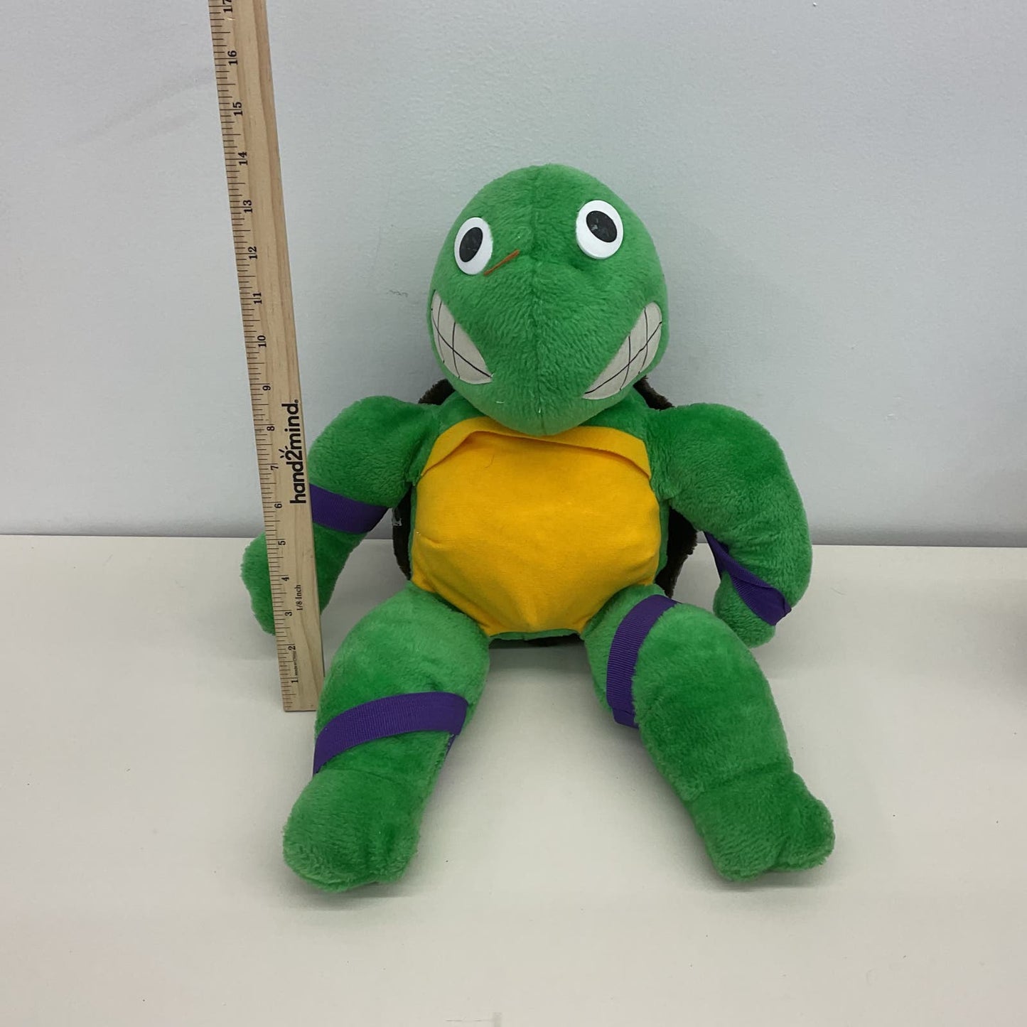 Vintage Jumbo Large TMNT Ninja Turtles Donatello Plush Doll 1990s - Warehouse Toys